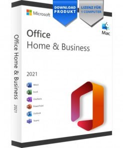 Microsoft Office Home & Business 2021 para Mac – Licença Digital para 1 Mac