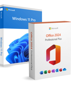 Windows 11 Pro + Office 2024 Professional Plus – Licenças Digitais para 1 Dispositivo