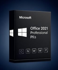 Windows 10 Pro + Office 2021 Professional Plus – 1 PC – Licenças Permanentes