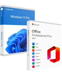 Windows 11 Pro + Office 2021 Professional Plus – Licenças Digitais para 1 Dispositivo